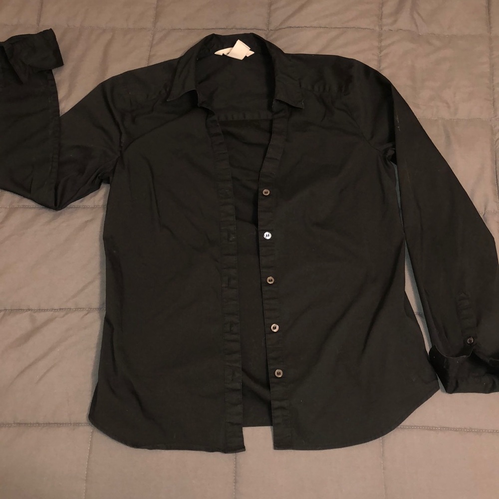 Black button up - Picture 2 of 3